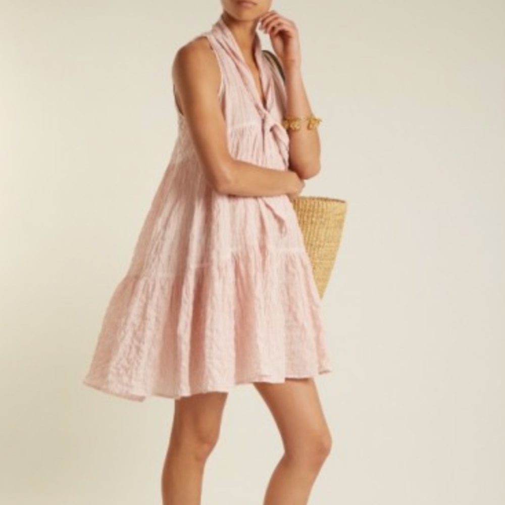 Lisa Marie Fernandez Stripe Babydoll dress -1/S